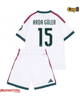 Real Madrid Arda Guler #15 Echipament de Fotbal Replică 2026-27 Copii Acasa (+ Șorturi)